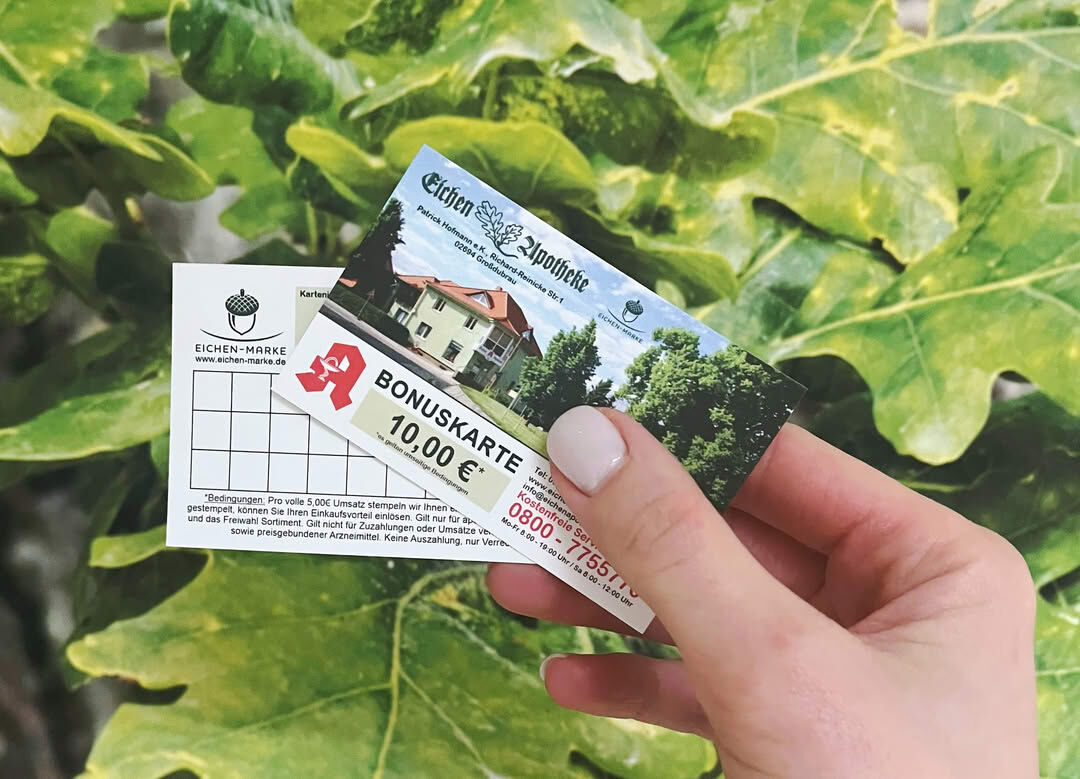 Titelbild Unsere Bonus-Stempelkarte für Sie